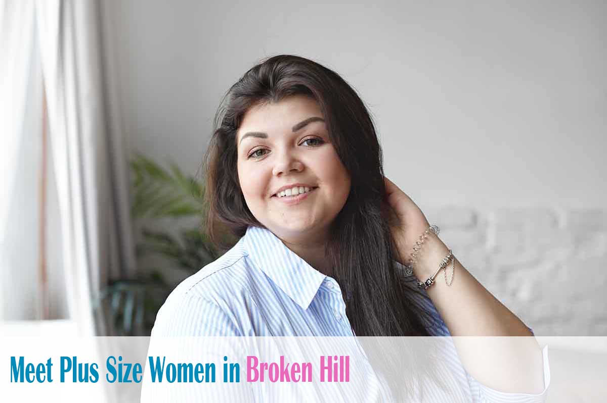 meet plus size women in Broken Hill