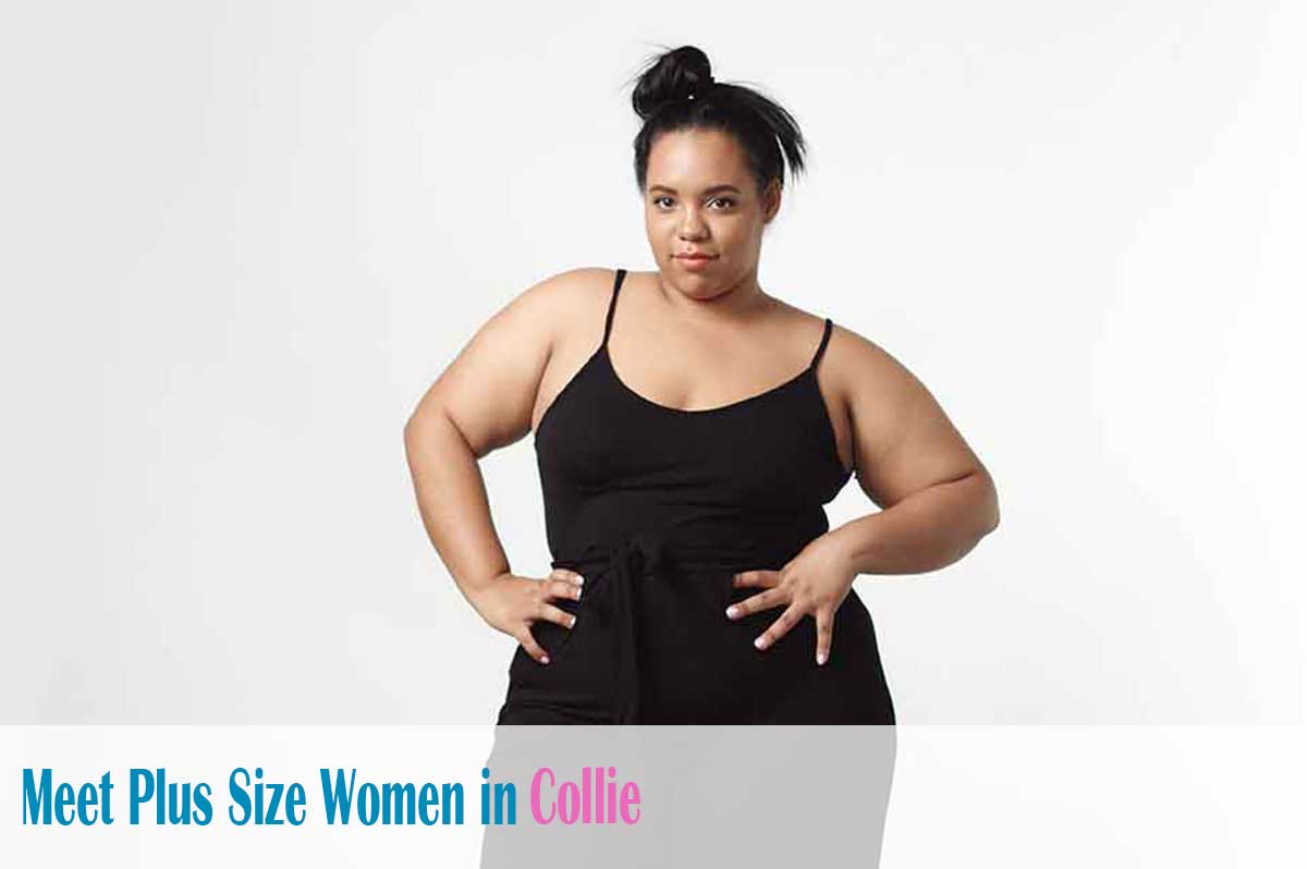 meet plus size women in Collie