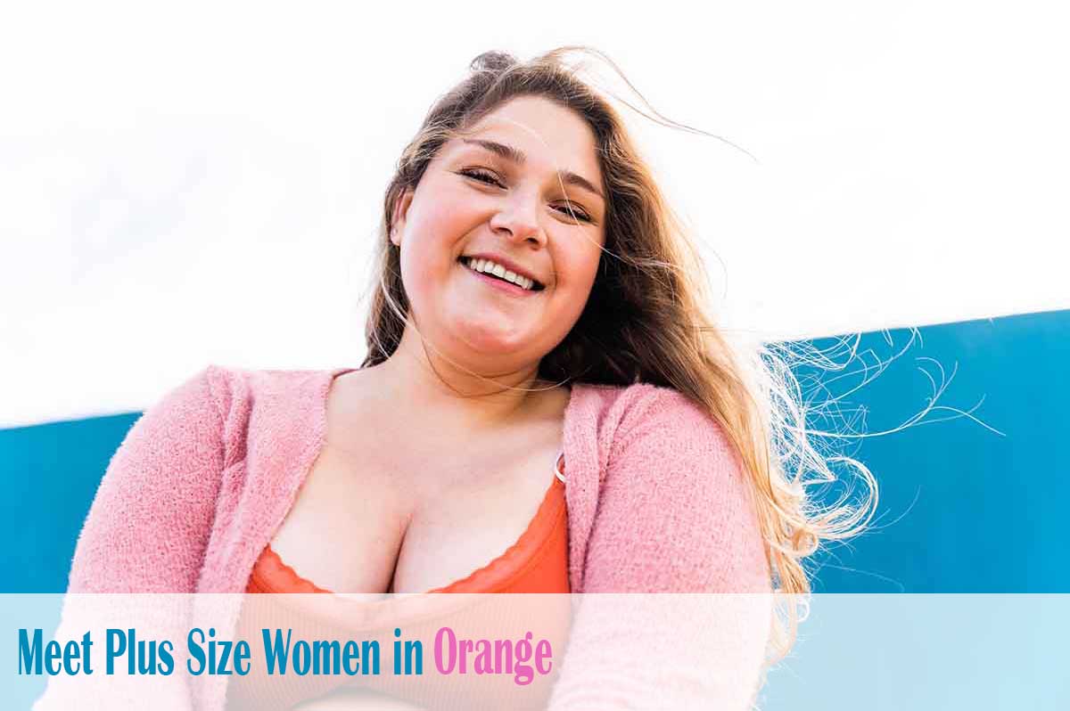 meet plus size women in Orange