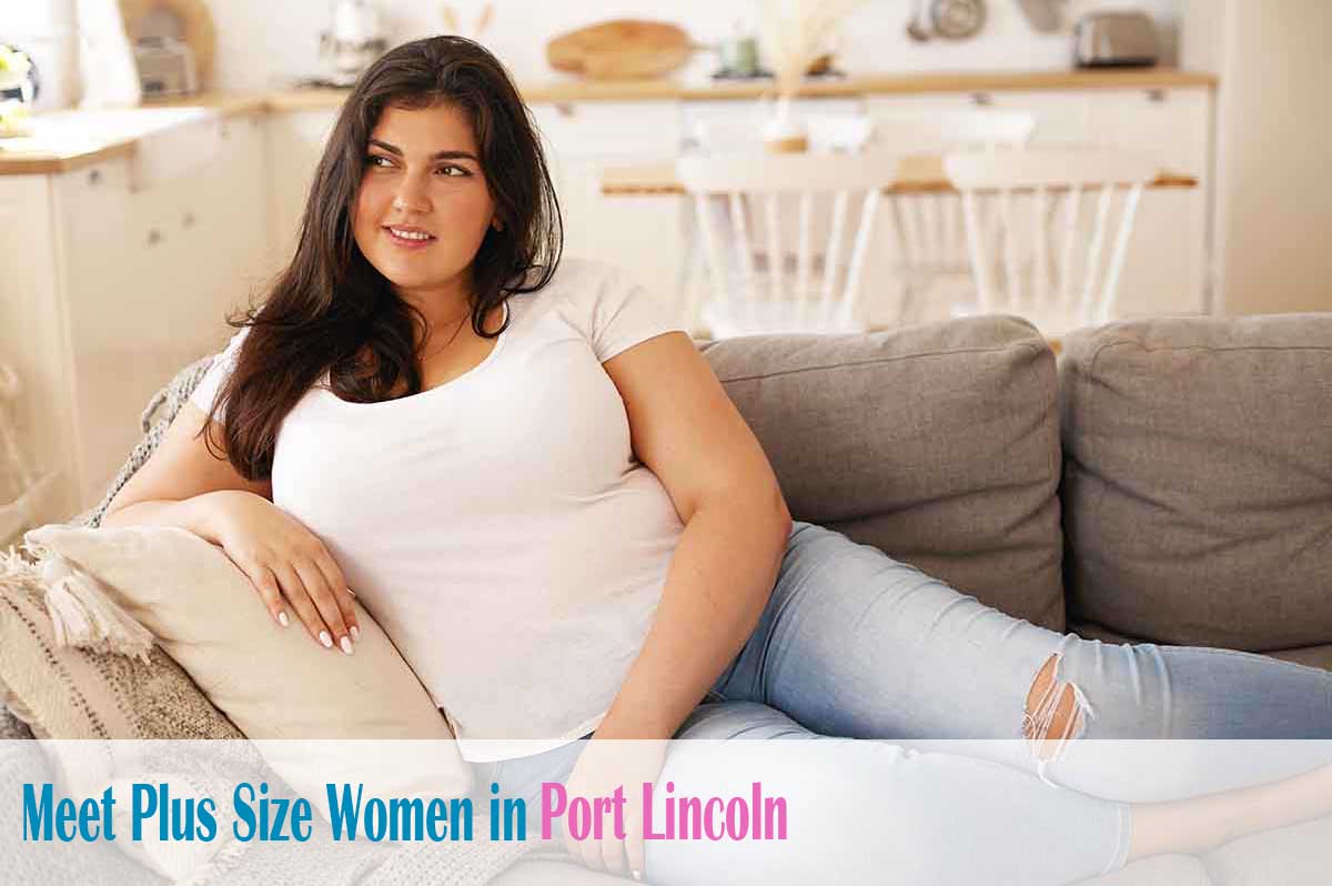 meet plus size women in Port Lincoln