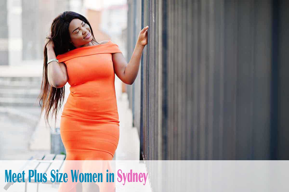 meet plus size women in Sydney