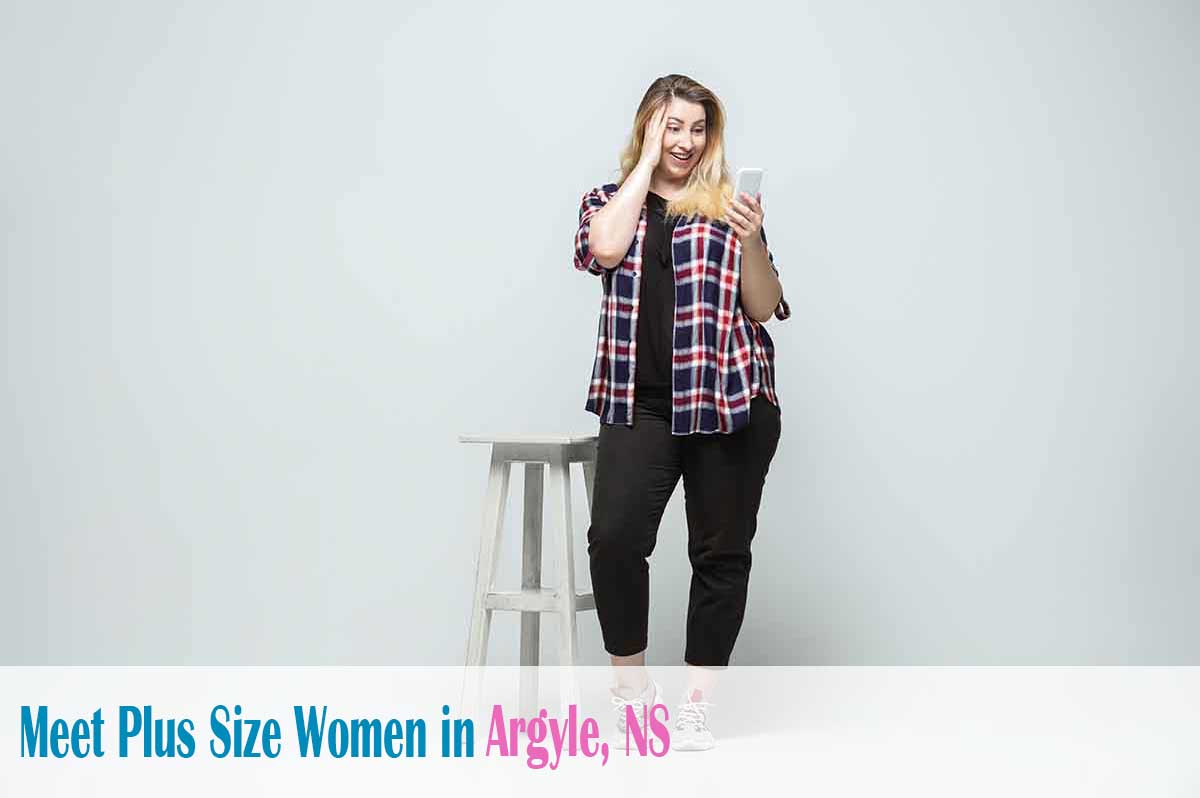 meet plus size women in  Argyle, NS