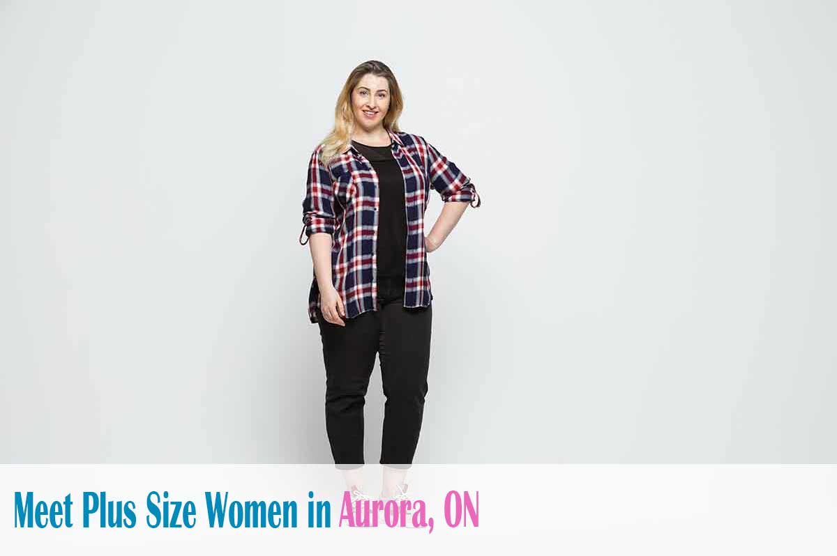 Find curvy women in  Aurora, ON