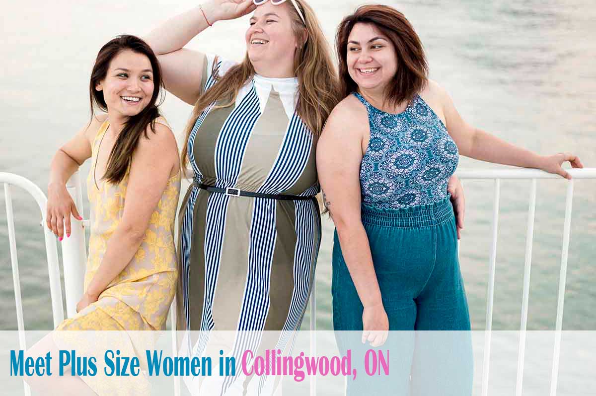 Find curvy women in  Collingwood, ON