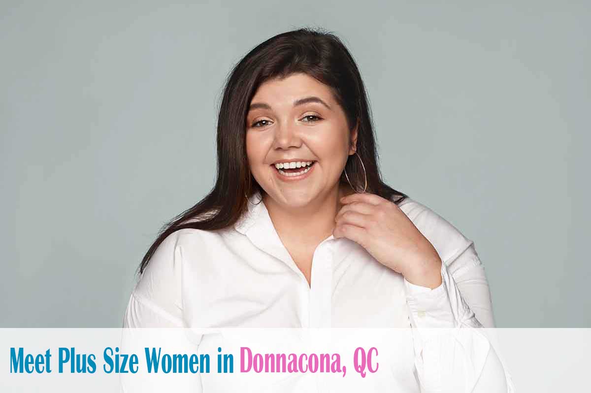 meet plus size women in  Donnacona, QC