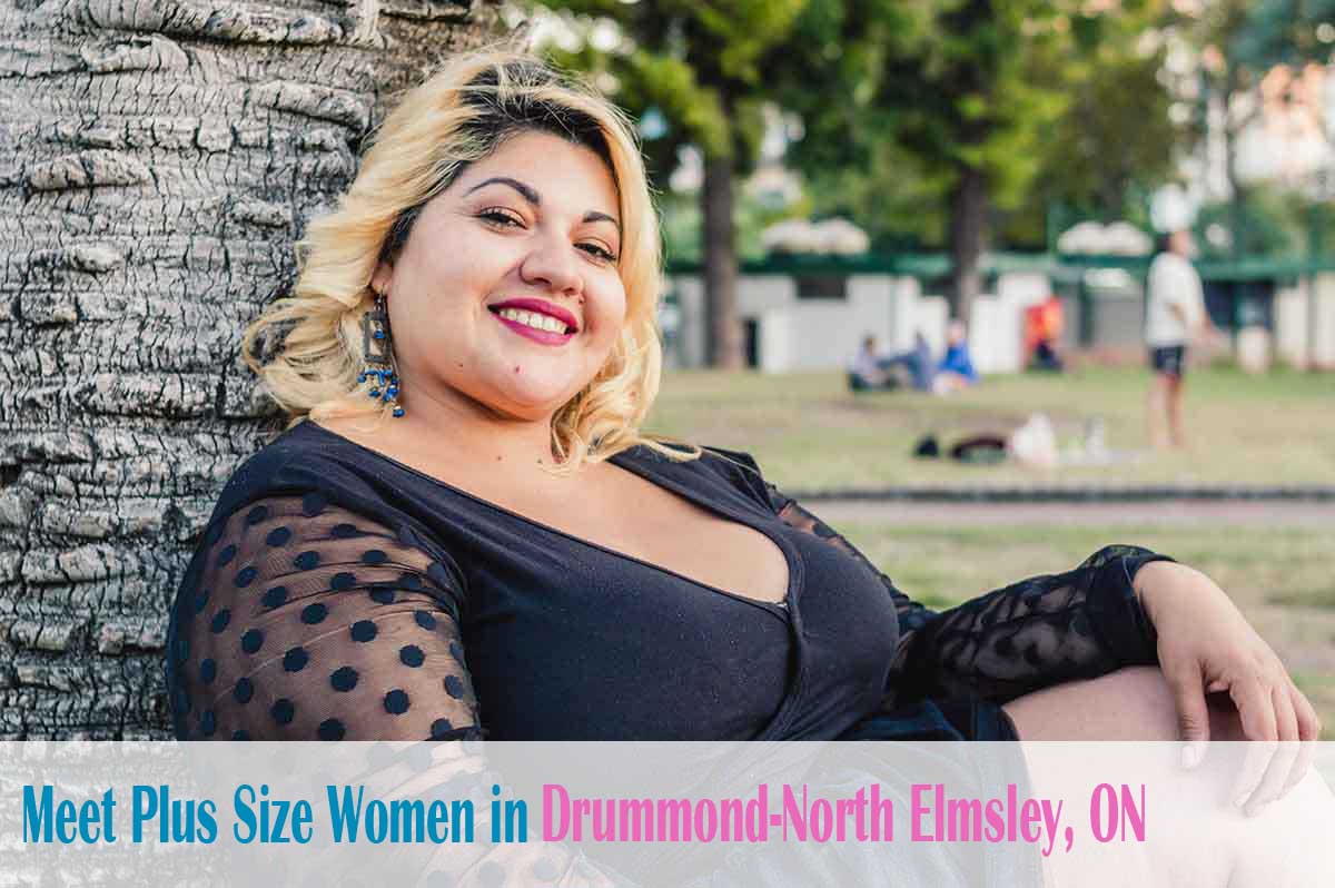 Find plus size women in  Drummond-North Elmsley, ON