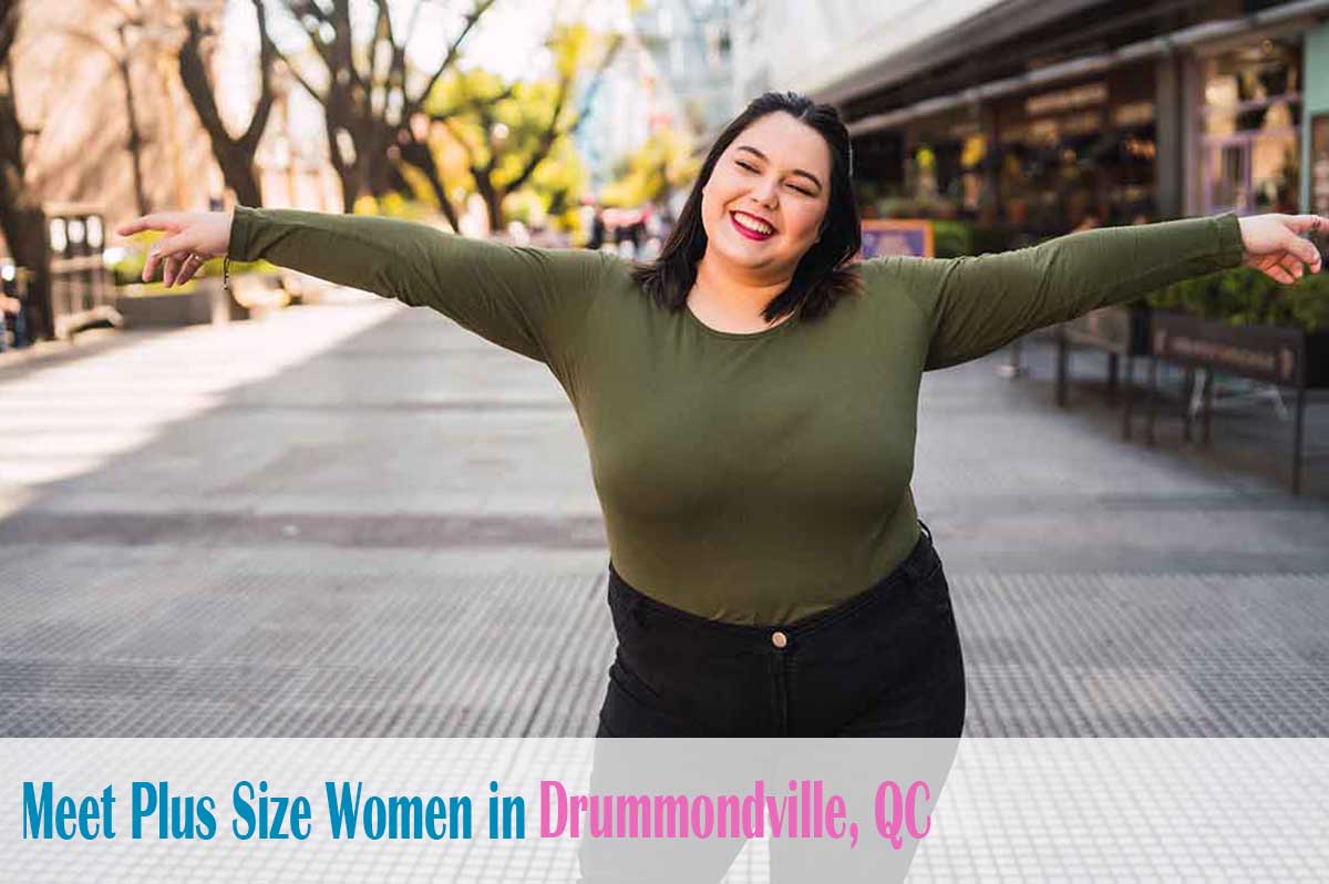 meet plus size women in  Drummondville, QC