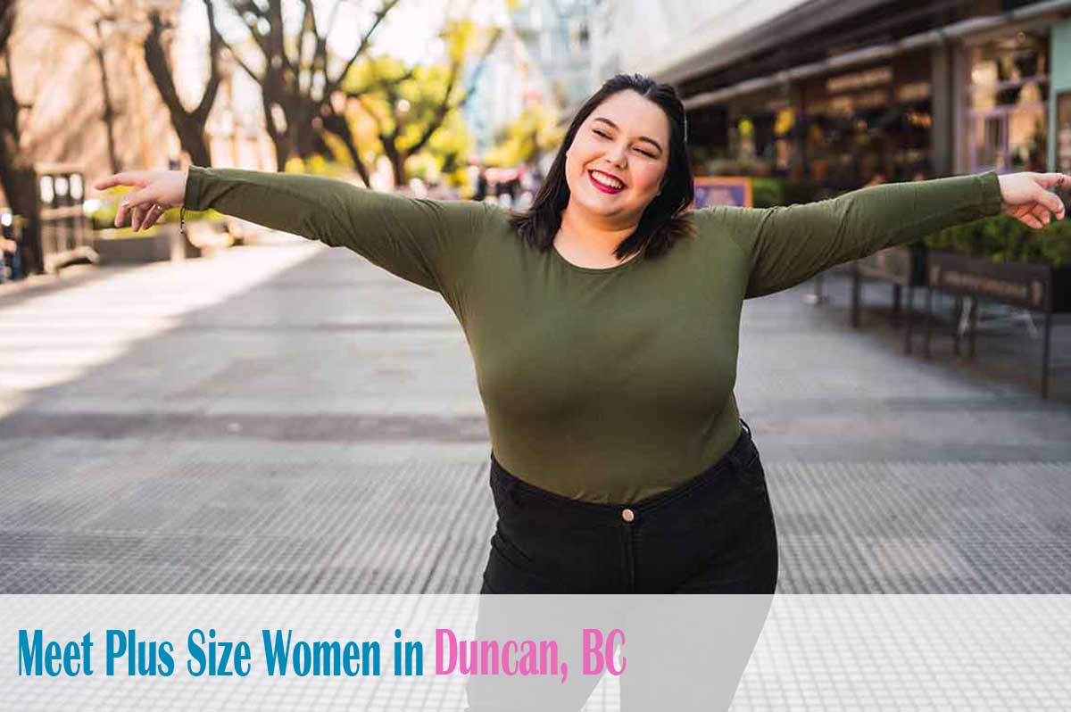meet plus size women in  Duncan, BC