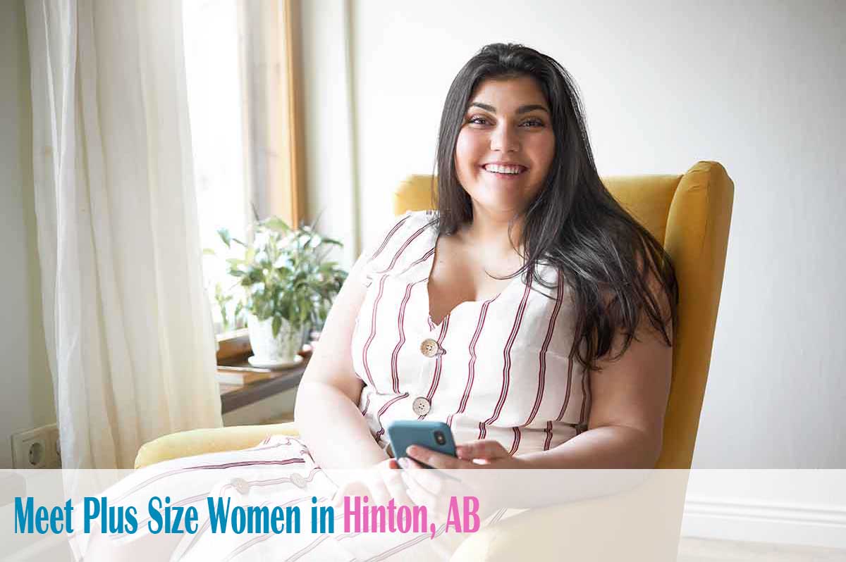 Find plus size women in  Hinton, AB