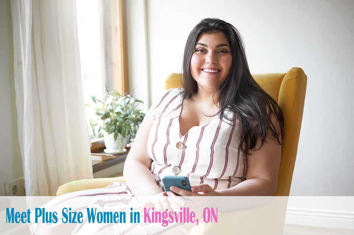 meet plus size women in  Kingsville, ON