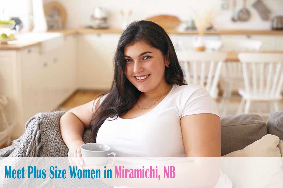 Find plus size women in  Miramichi, NB