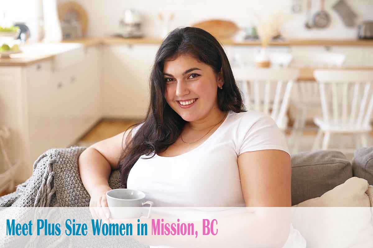 meet plus size women in  Mission, BC