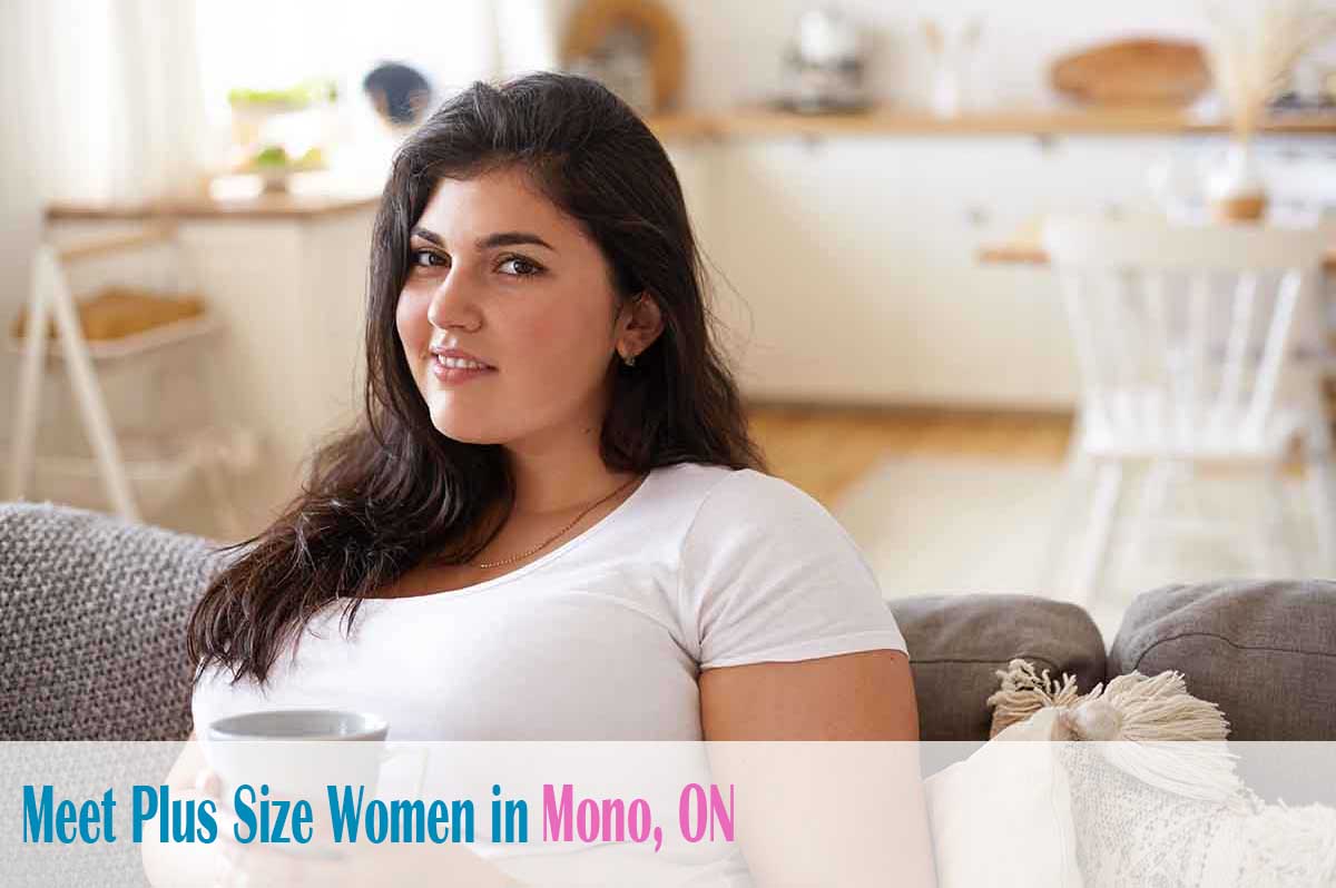 meet plus size women in  Mono, ON