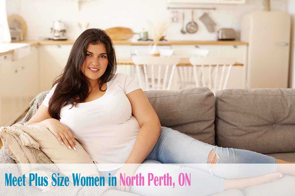 meet plus size women in  North Perth, ON