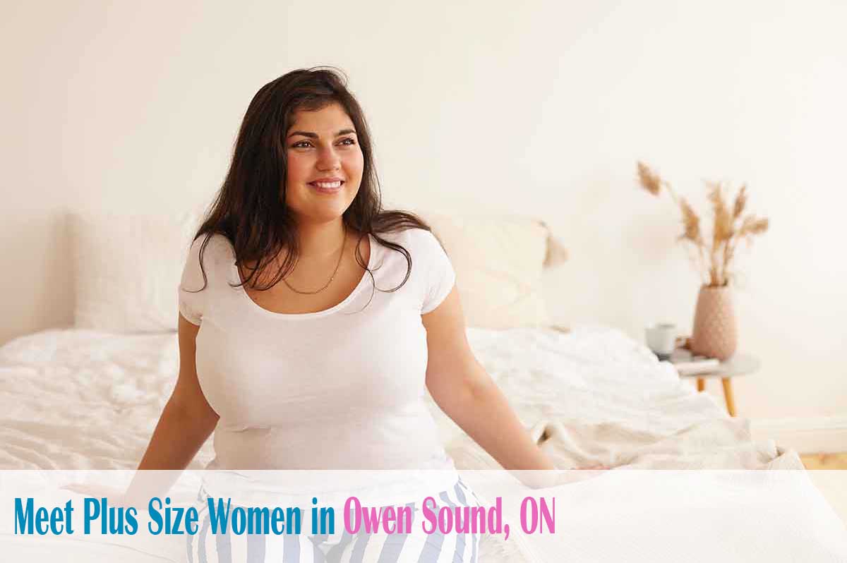 Find plus size women in  Owen Sound, ON