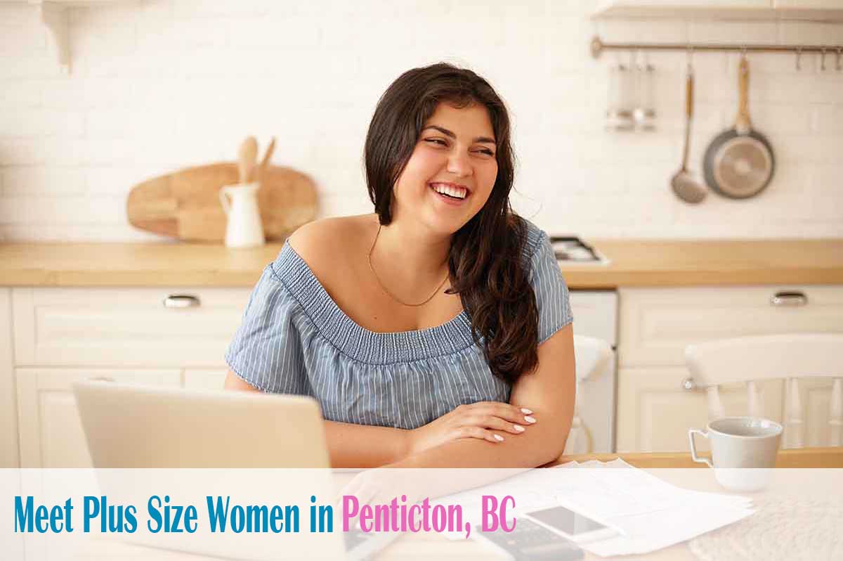 Find plus size women in  Penticton, BC
