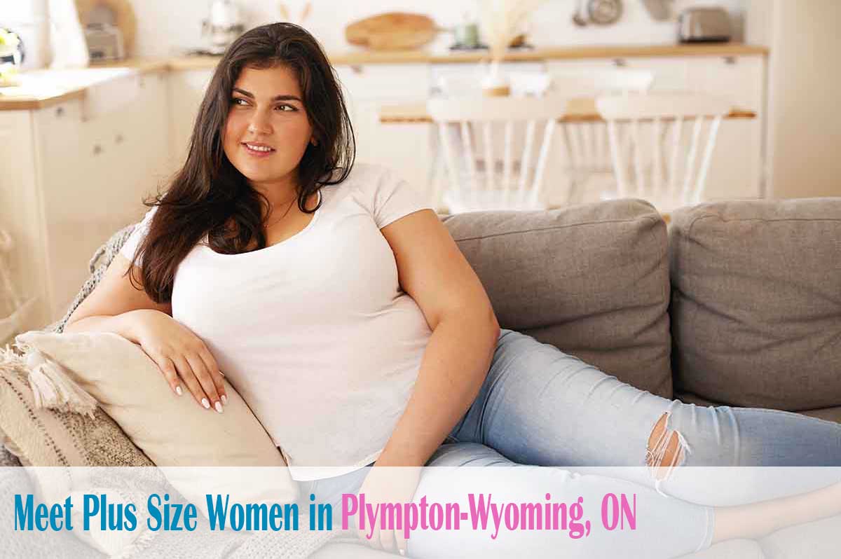 Find curvy women in  Plympton-Wyoming, ON
