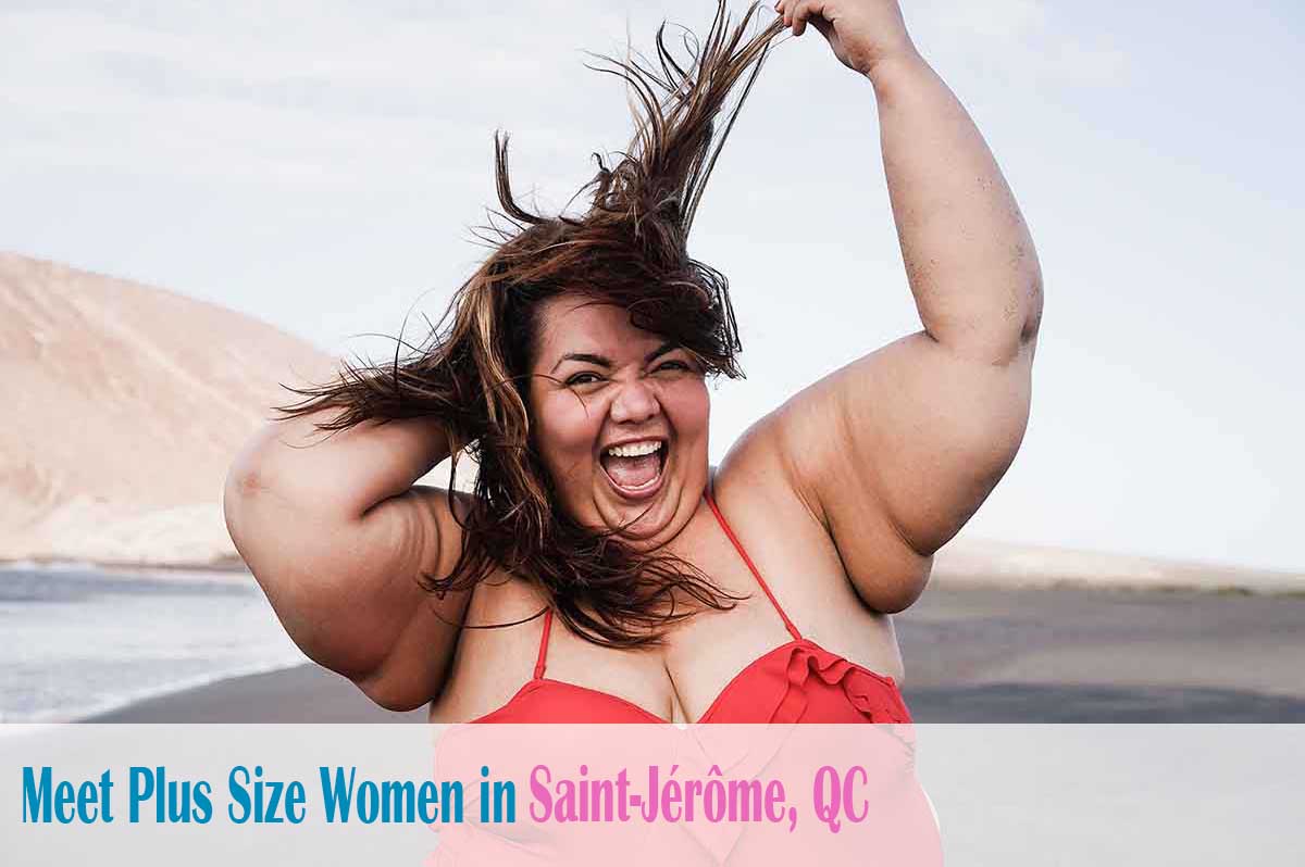 meet plus size women in  Saint-Jérôme, QC
