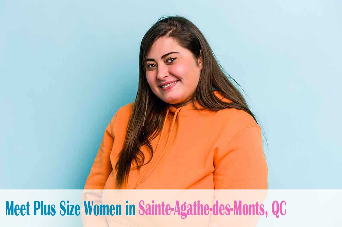 meet plus size women in  Sainte-Agathe-des-Monts, QC