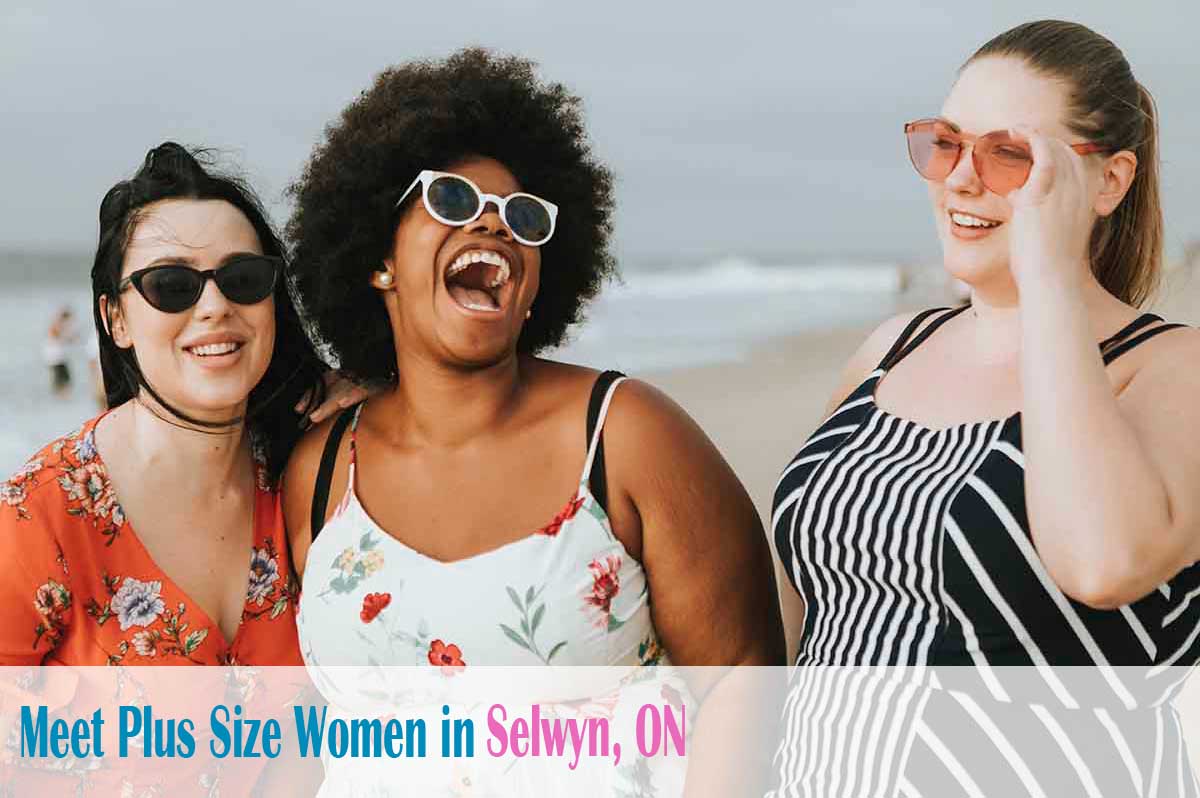 meet plus size women in  Selwyn, ON