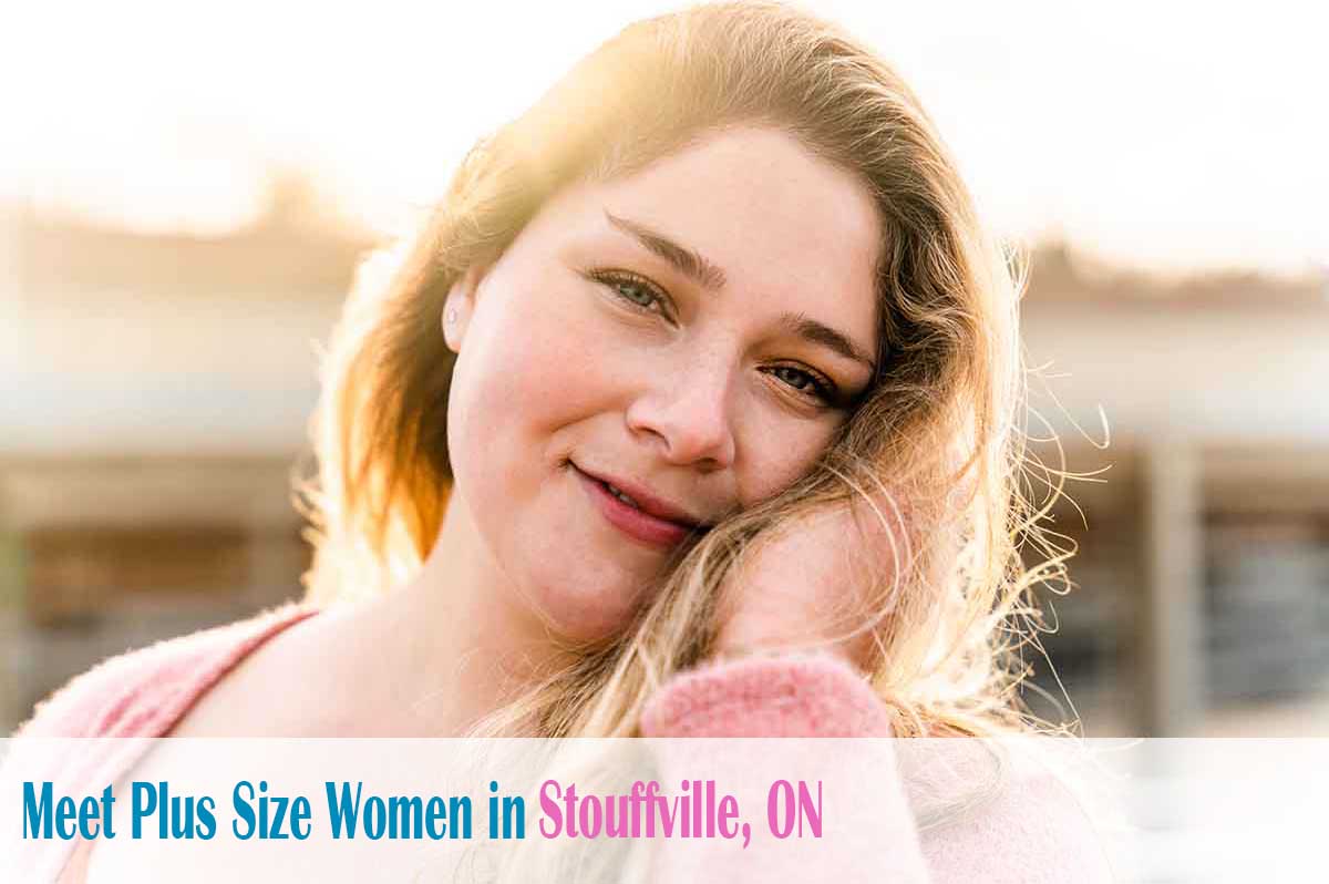 meet plus size women in  Stouffville, ON