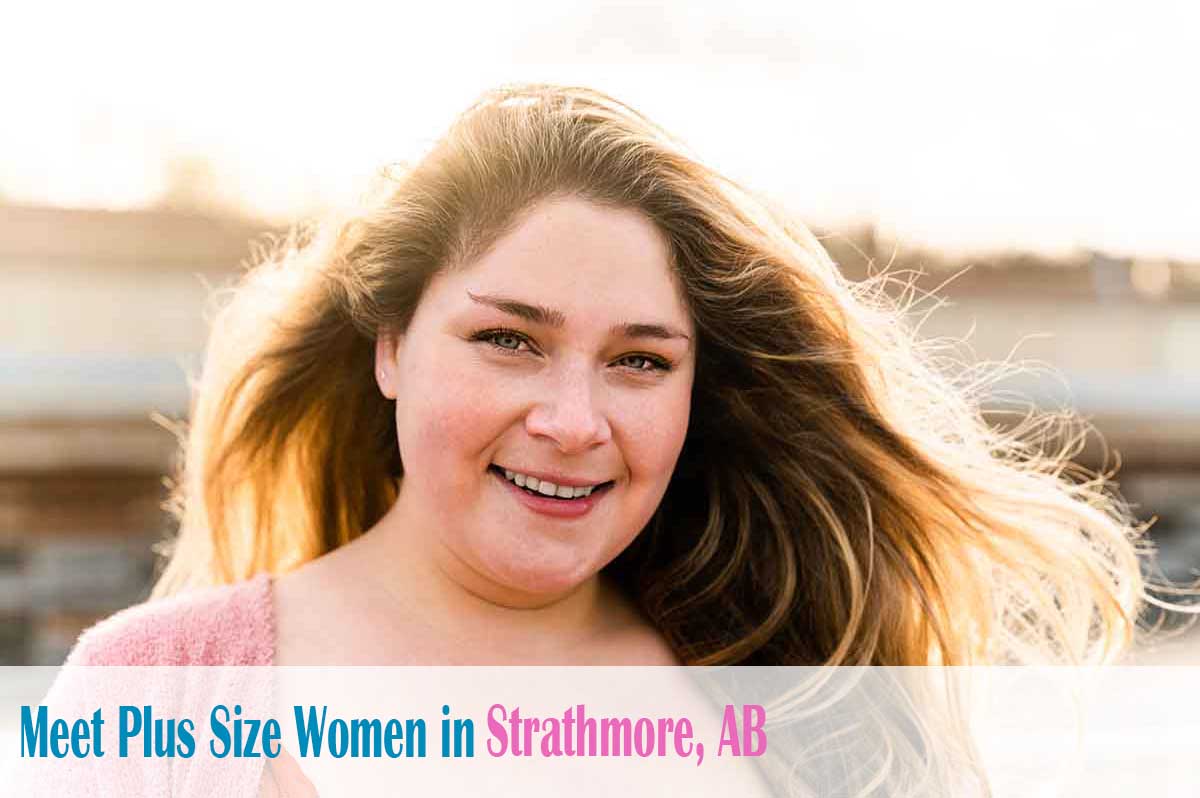 meet plus size women in  Strathmore, AB