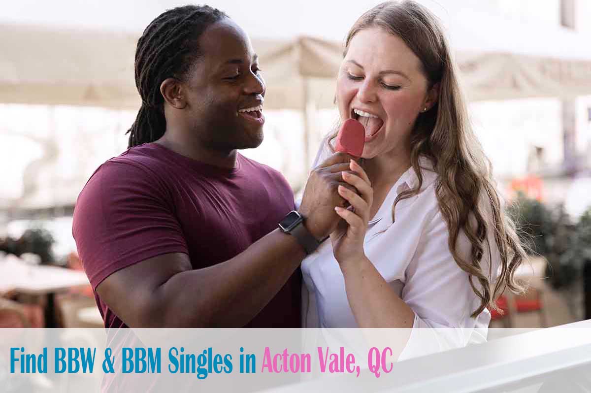 bbw woman in acton-vale