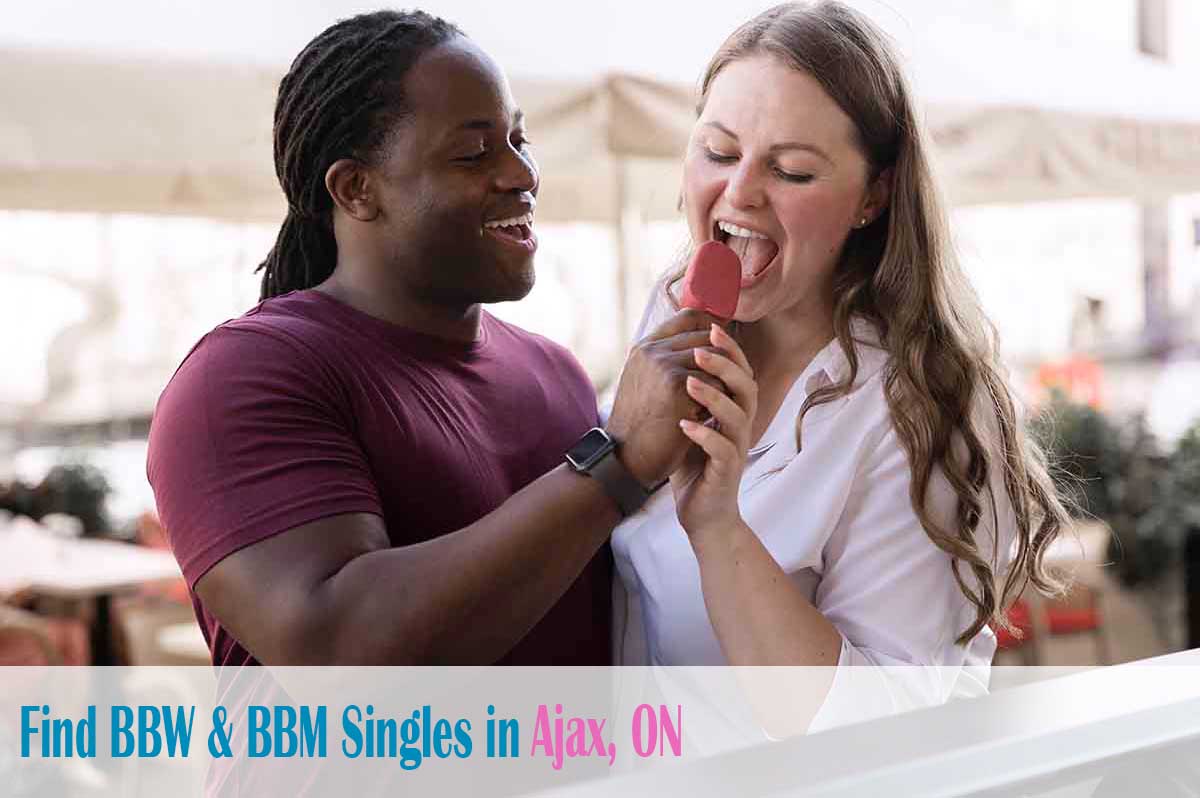 bbw single woman in ajax
