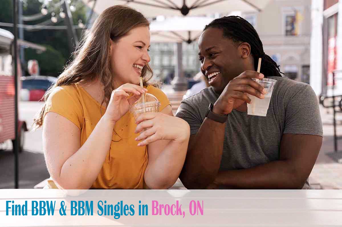 bbw single woman in brock