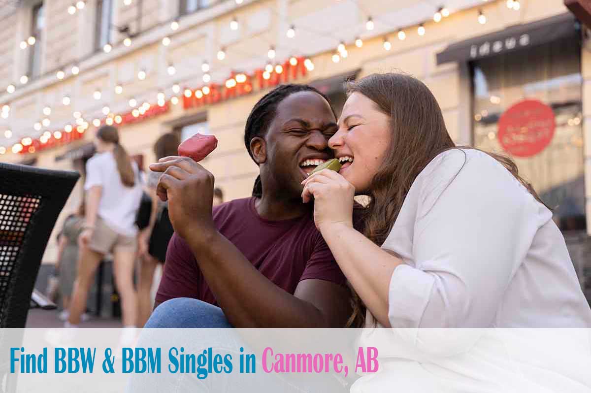 bbw woman in canmore