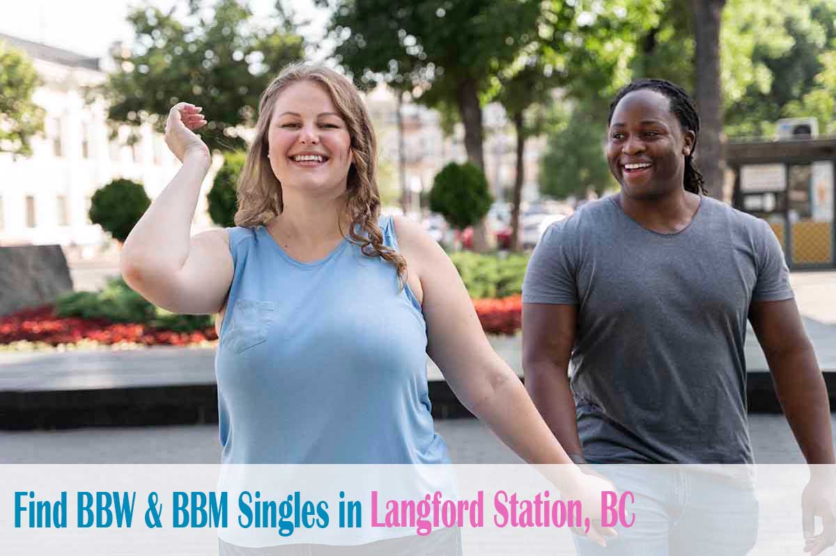 curvy single woman in langford-station