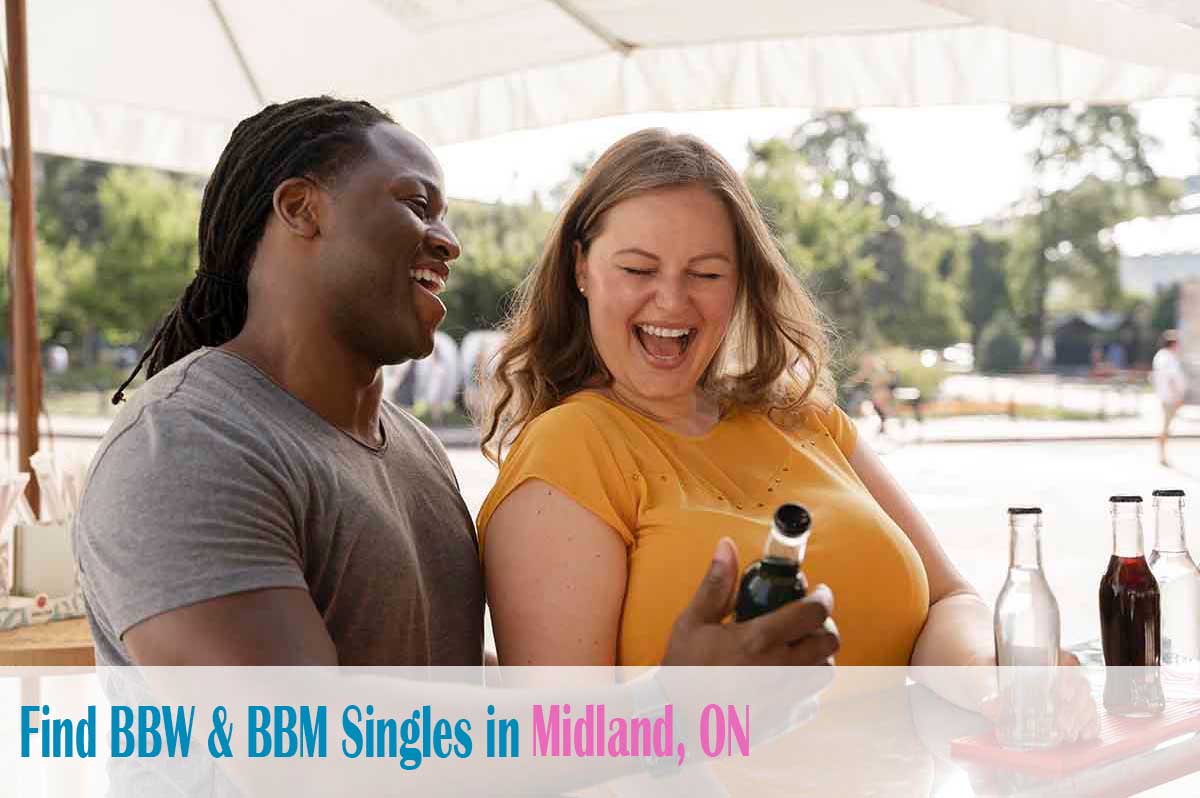 bbw single woman in midland
