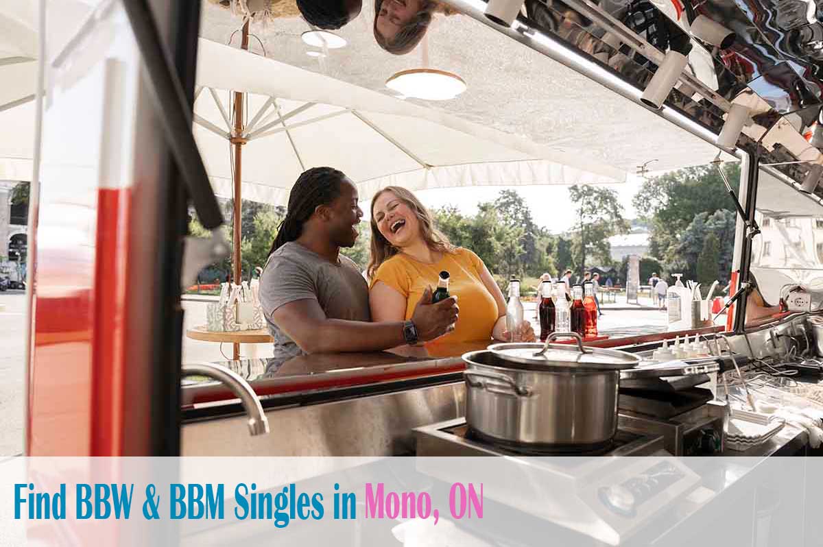 bbw single woman in mono