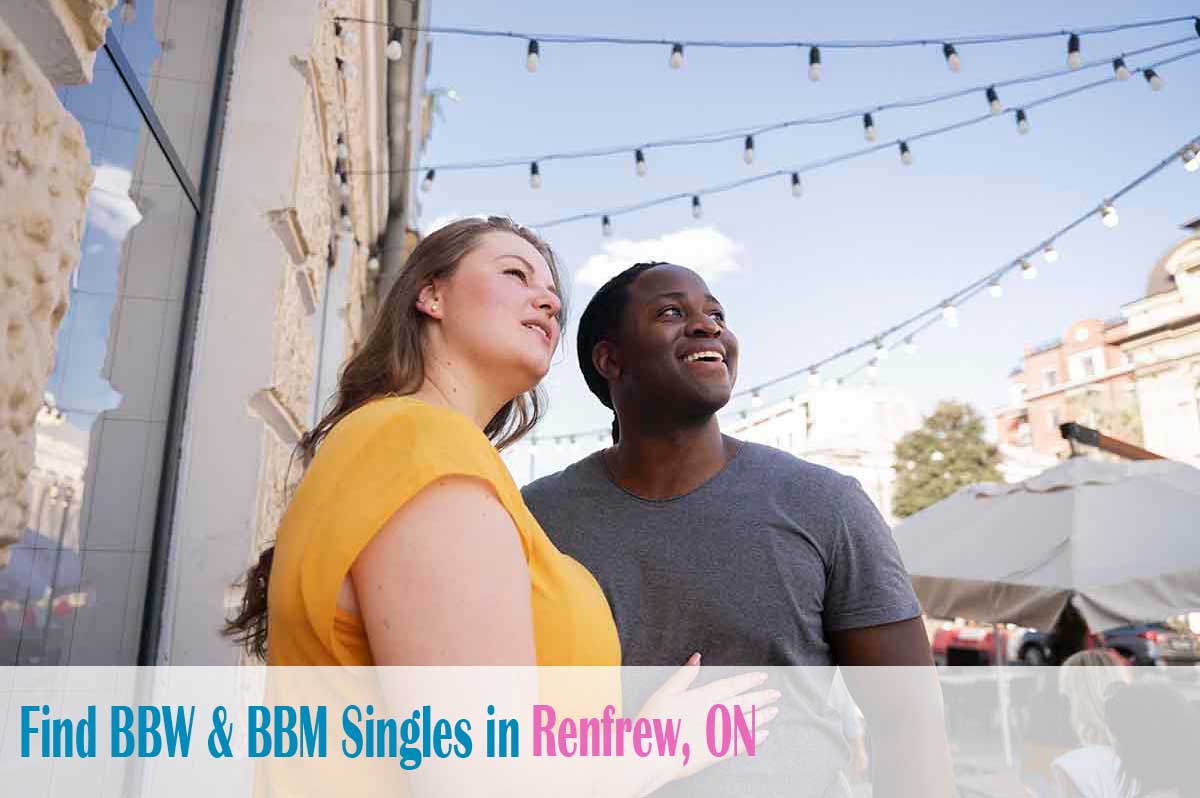 bbw single woman in renfrew