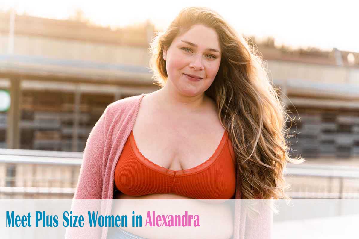 meet plus size women in Alexandra