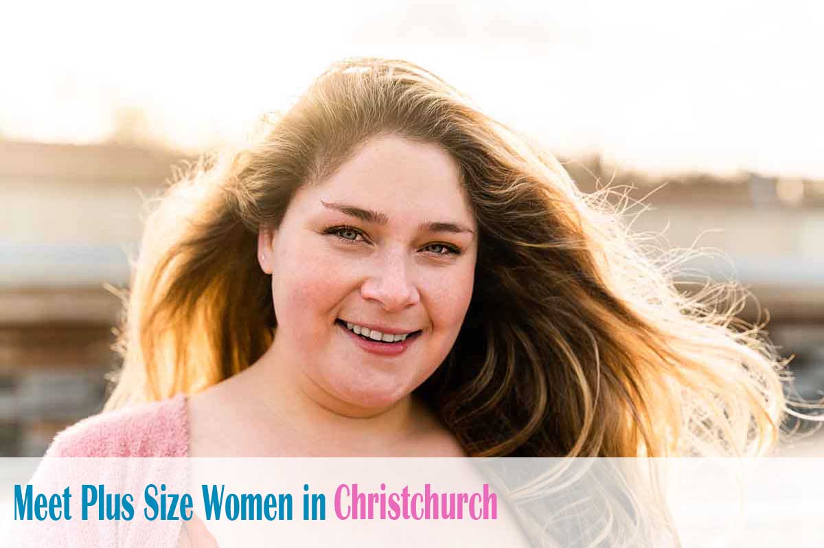 meet plus size women in Christchurch