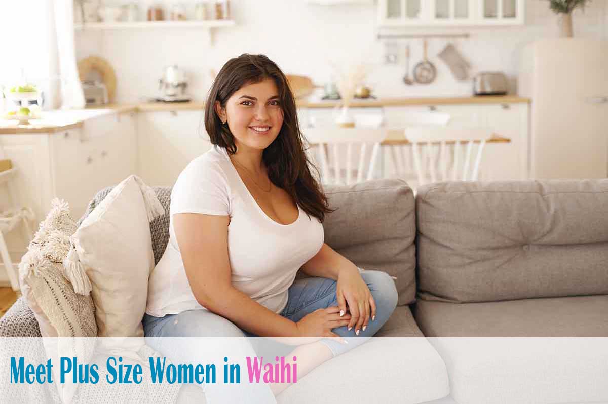 meet plus size women in Waihi