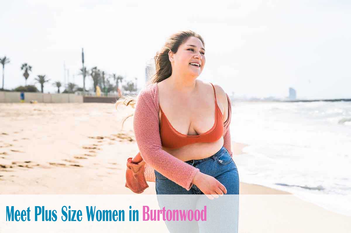 Find plus size women in  Burtonwood, Warrington