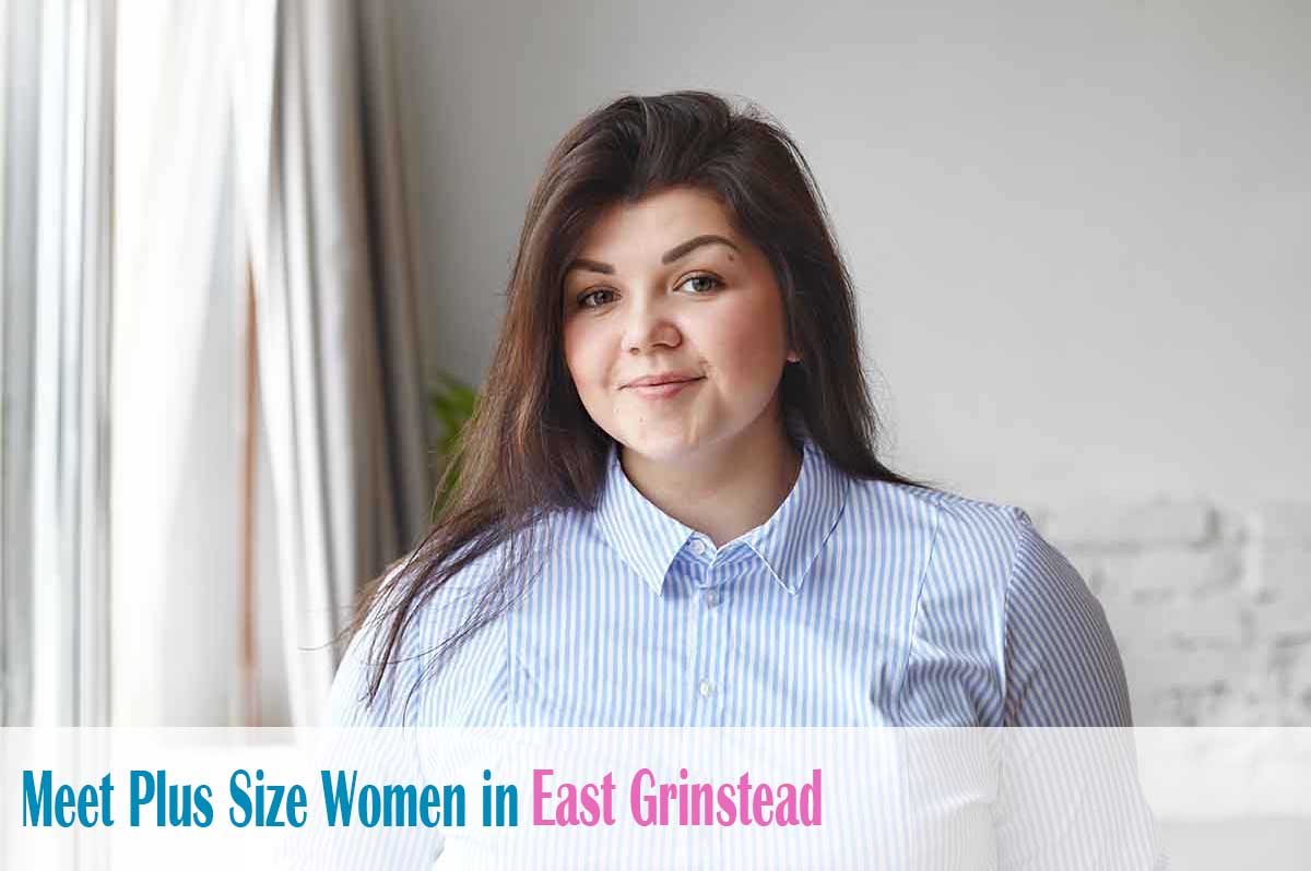 Find plus size women in  East Grinstead, West Sussex