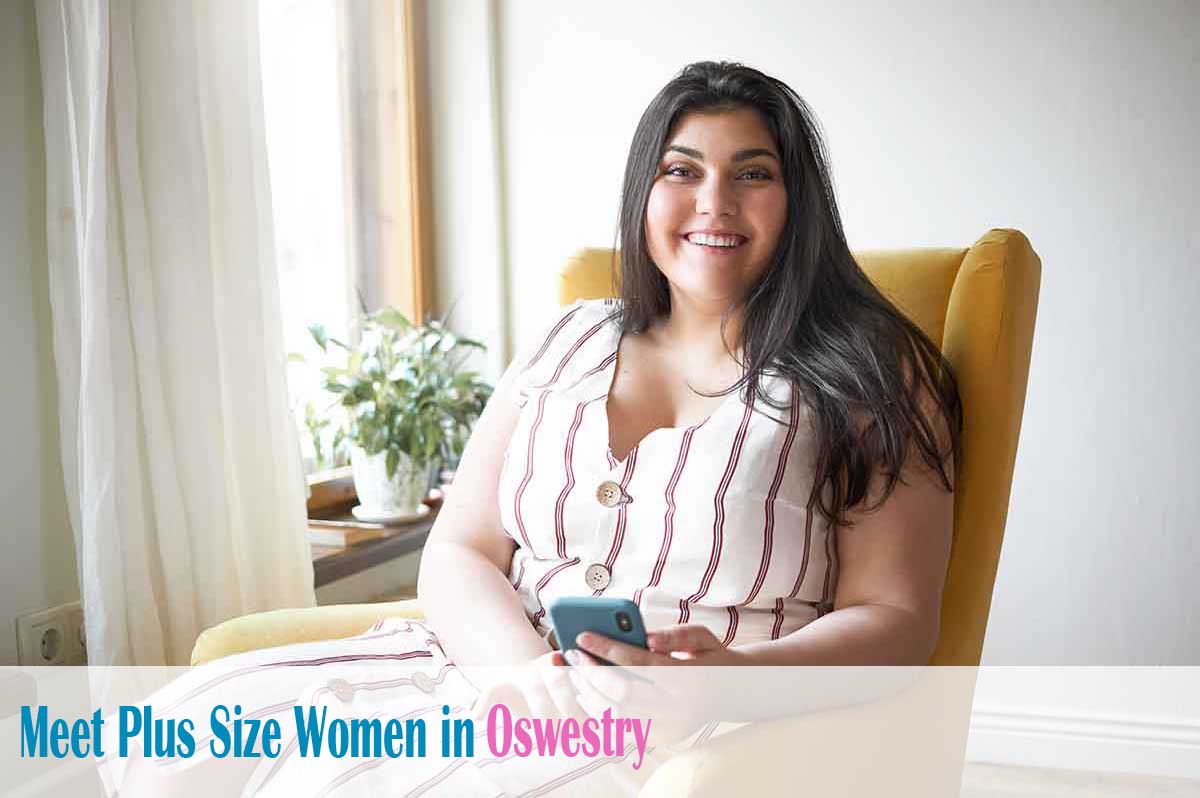 Find plus size women in  Oswestry, Shropshire