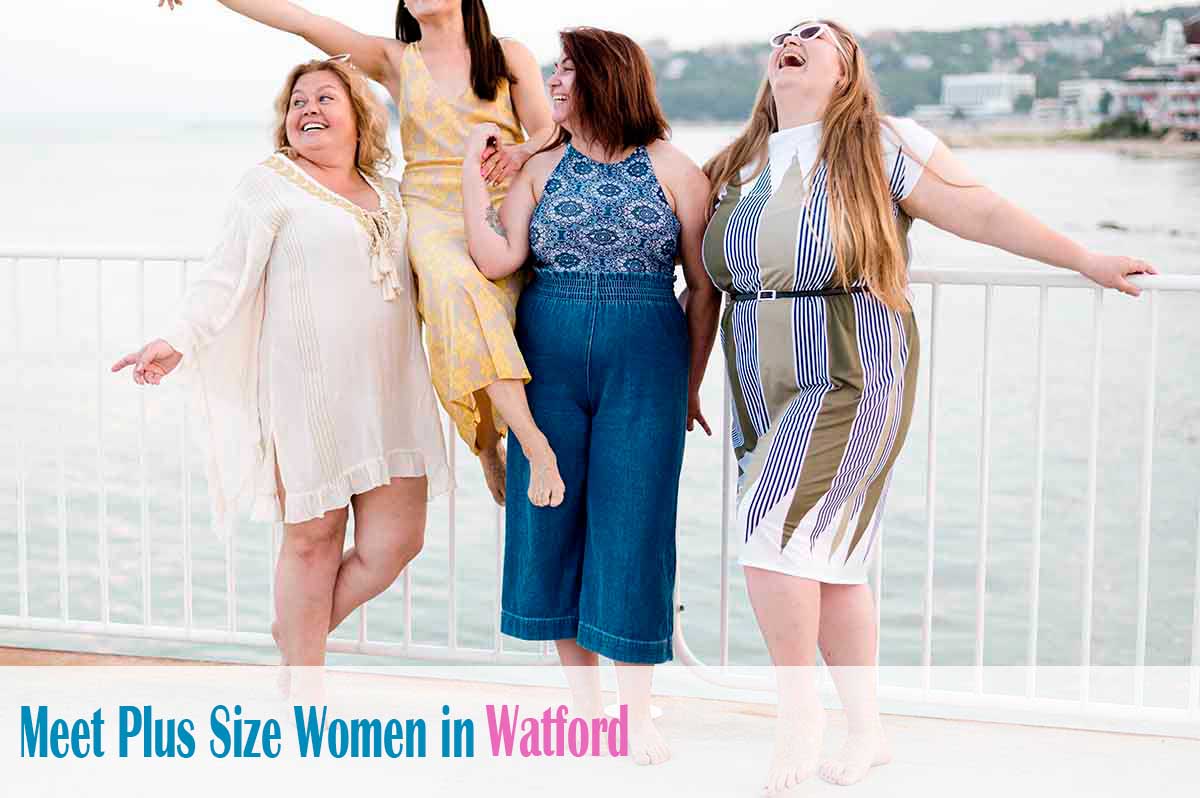 Find plus size women in  Watford, Hertfordshire
