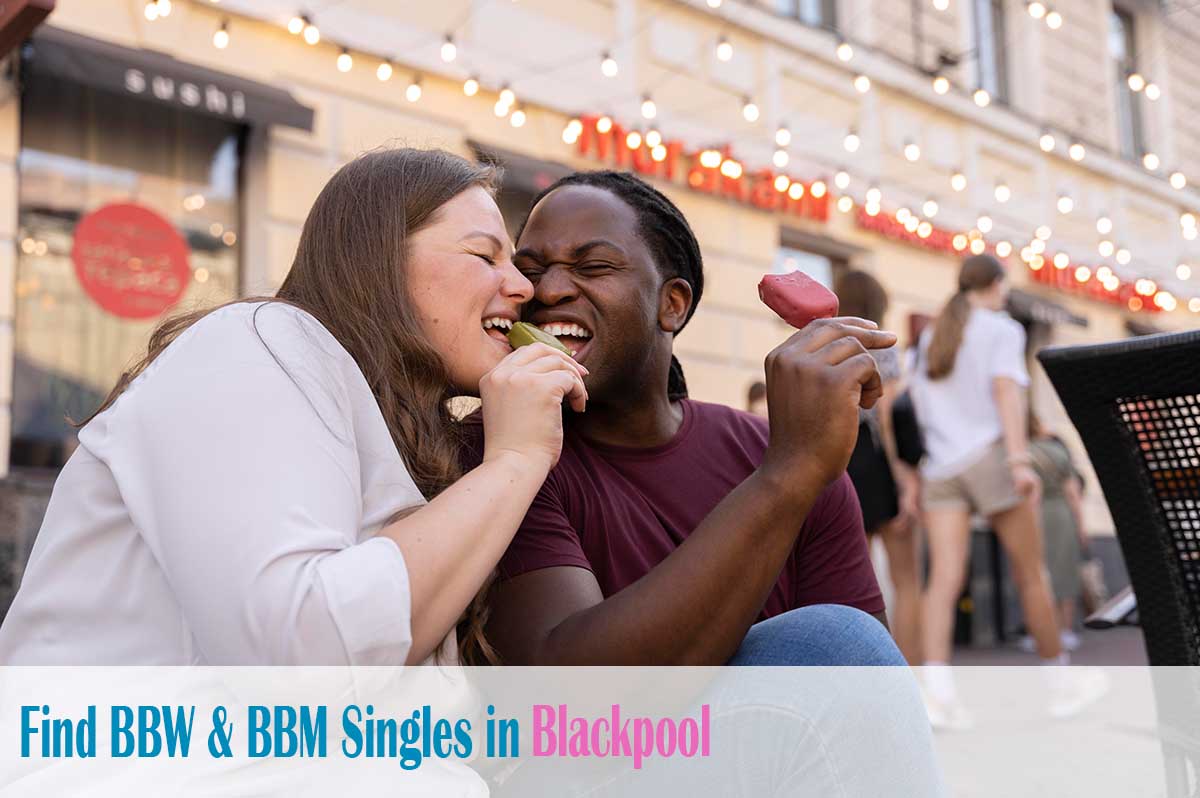 bbw single woman in blackpool