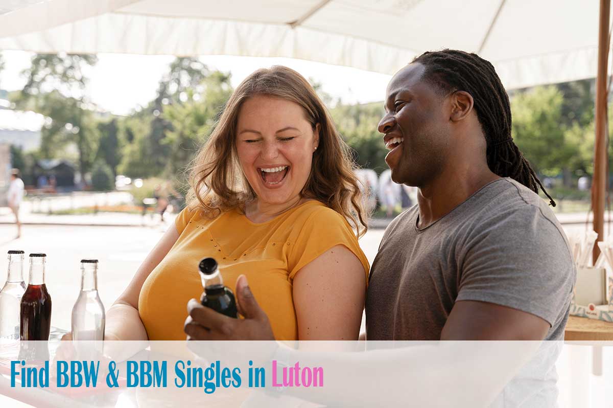 bbw single woman in luton