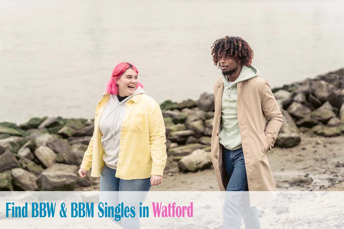 bbw single woman in watford