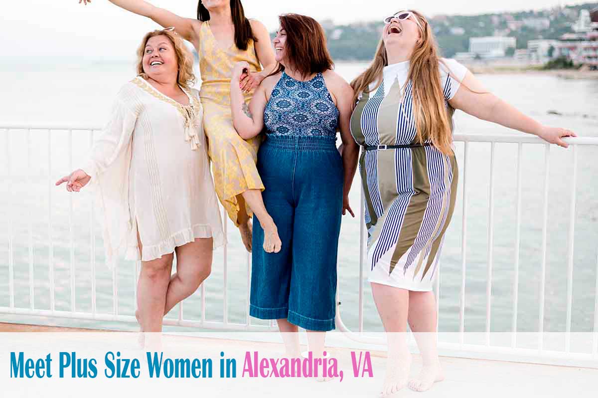 meet plus size women in  Alexandria, VA