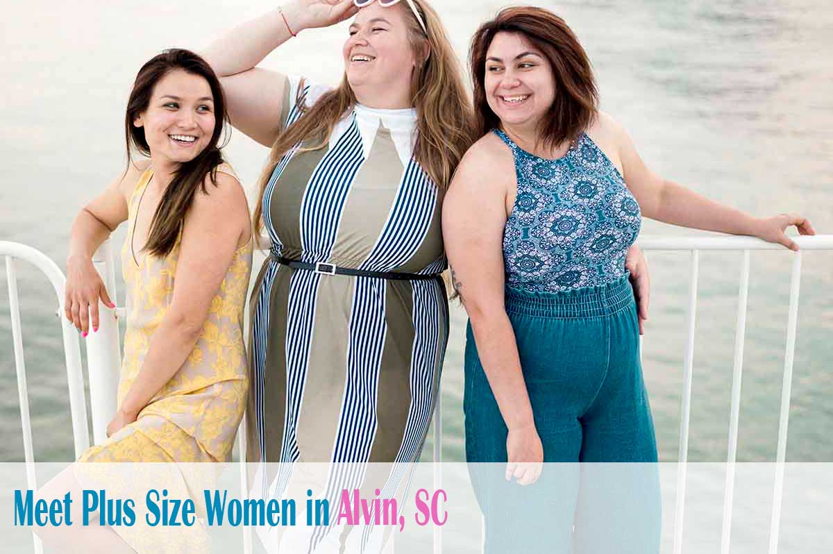 Find curvy women in  Alvin, SC