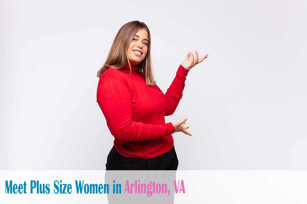 meet plus size women in  Arlington, VA