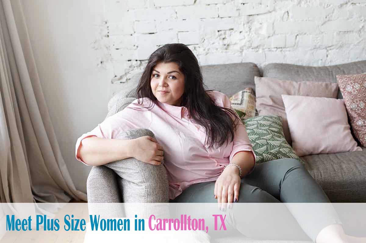 Find plus size women in  Carrollton, TX