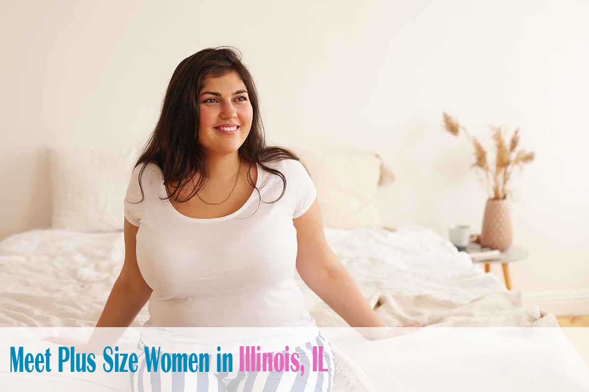 Find curvy women in  Illinois, IL