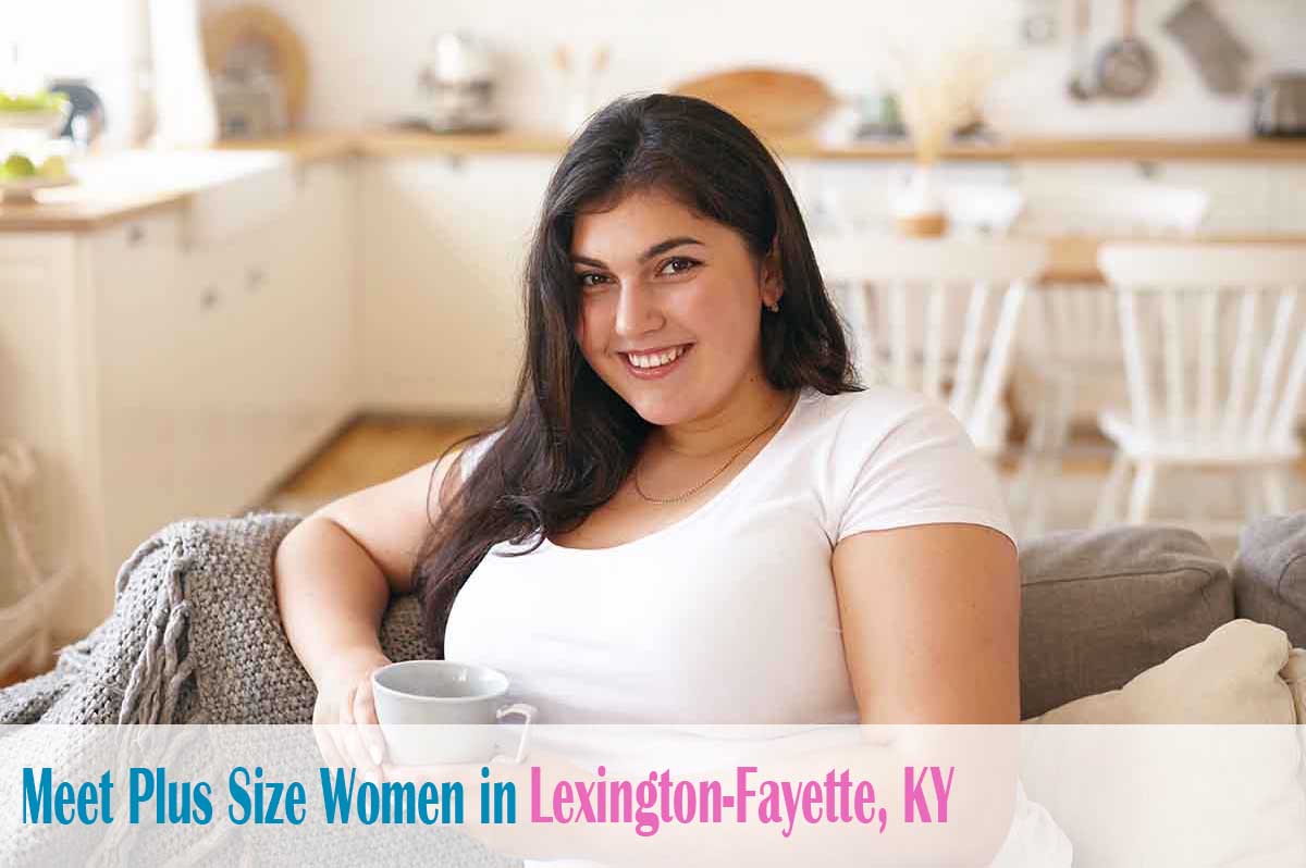 Find plus size women in  Lexington-Fayette, KY